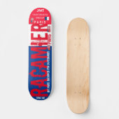 RACMIER JMT PARIS 7 3/4" Skateboard Deck (Vorderseite)