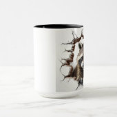 Racon in einer knackigen Wand Tasse (Zentrum)