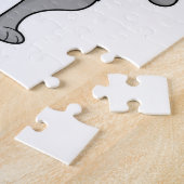 Racoon Basketball-Spieler Basketball Puzzle (Seite)