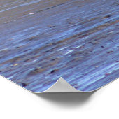 Racoon bei Edwin B Forsythe Wildlife Refuge Poster (Ecke)