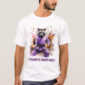 Racoon-Coach, Sport T-Shirt (Vorderseite)
