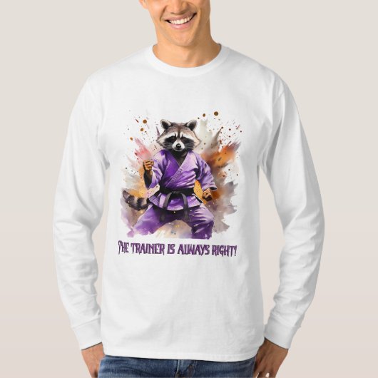 Racoon-Coach, Sport T-Shirt (Vorderseite)