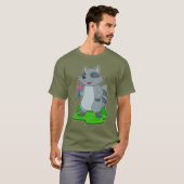 Racoon Darts Dart T-Shirt (Vorne ganz)