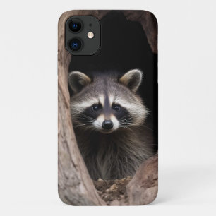 Racoon in der Baumhöhle Case-Mate iPhone Hülle