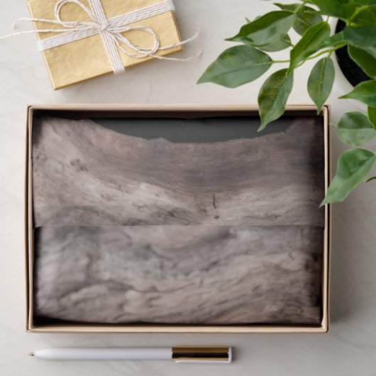 Racoon in der Baumhöhle Seidenpapier (Geschenk)