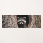 Racoon in der Baumhöhle Yogamatte (Vorderseite (Horizontal))