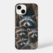 Racoon iPhone Hülle (Rückseite)