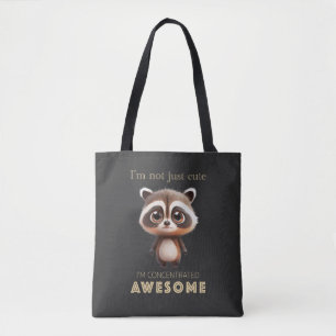 Racoon konzentrierte Phantastische Niedlich Adorab Tasche