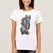 Racoon Osterstudent T-Shirt (Vorderseite)