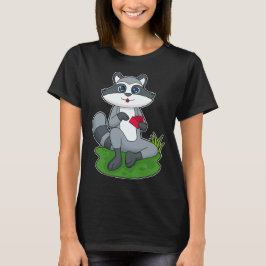 Racoon-Poker-Poker-Karten T-Shirt
