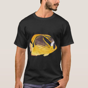 RACOON SCHMETTERLINGFISH-Chaetodon lunula T-Shirt