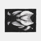 Racoon Shirt Adult Kids Men Women Racoon Costume Fleecedecke (Vorderseite (Horizontal))