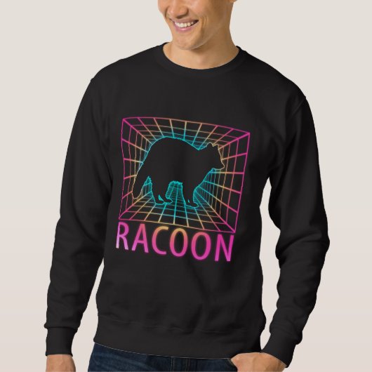 Racoon Sweatshirt (Vorderseite)