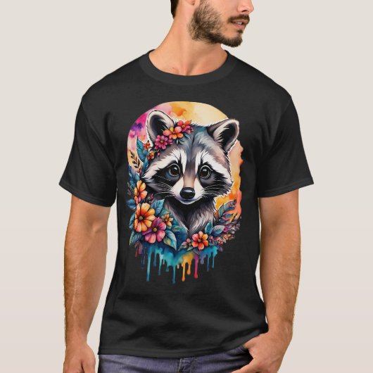 Racoon T-Shirt (Vorderseite)