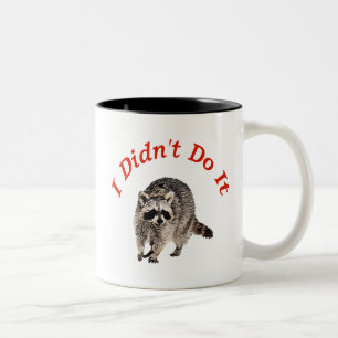 Racoon Zweifarbige Tasse