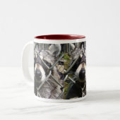 Racoonproblem Zweifarbige Tasse (Vorderseite Links)
