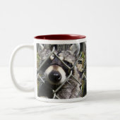 Racoonproblem Zweifarbige Tasse (Links)