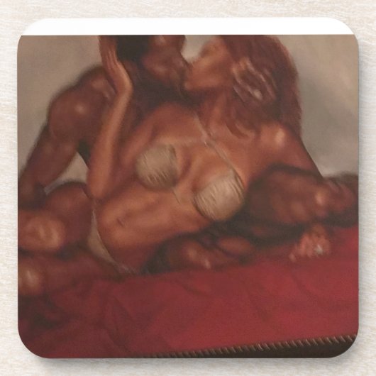 Racquel Evans Hard plastic Untersetzer (Vorderseite)