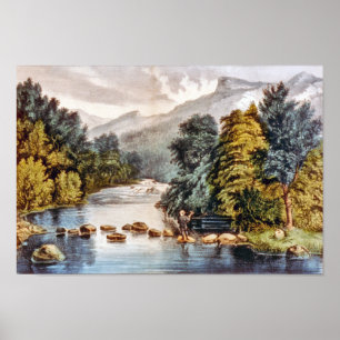 Racquet River - Adirondacks Poster Print