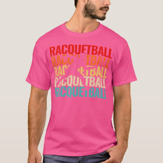 Racquet Sport und Team Sport Boys Racquetball Funn T-Shirt