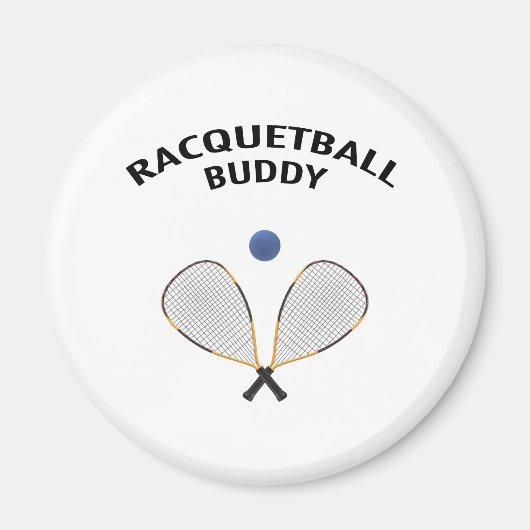 Racquetball Buddy Magnet (Vorne)