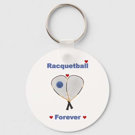 Racquetball Forever Schlüsselanhänger (Vorderseite)