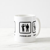 Racquetball Kaffeetasse (VorderseiteRechts)