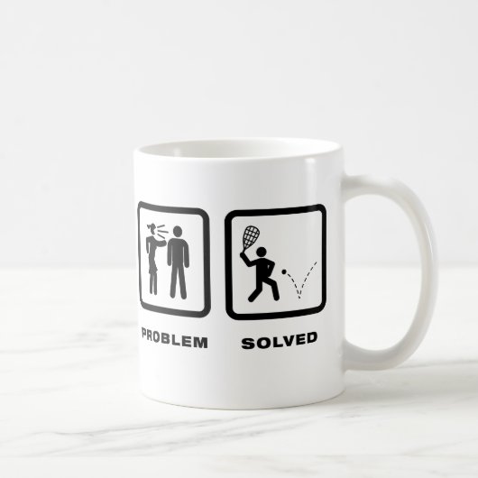 Racquetball Kaffeetasse (Rechts)