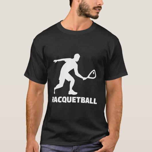Racquetball Player T-Shirt (Vorderseite)
