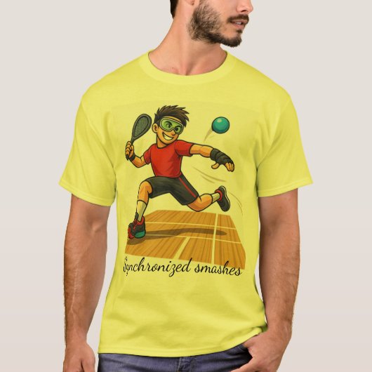 Racquetball Smash T-Shirt (Vorderseite)