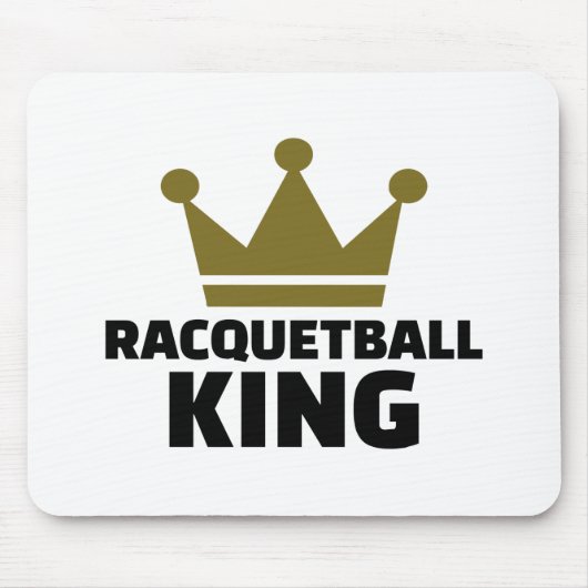 Racquetballkönig Mousepad (Vorne)
