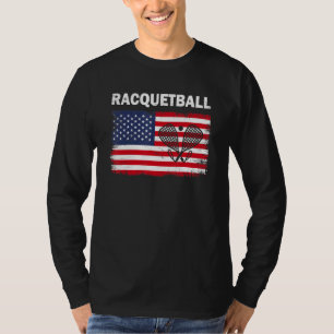 Racquetballspieler   Racquetball-Mannschaft Racque T-Shirt