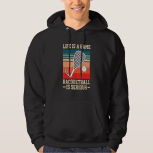 Racquetballspieler  Racquetballmeister Racquetba Hoodie