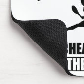 Racquetballspielerentwürfe Mousepad (Ecke)