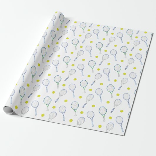 Racquets Geschenkpapier (Ungerollt)