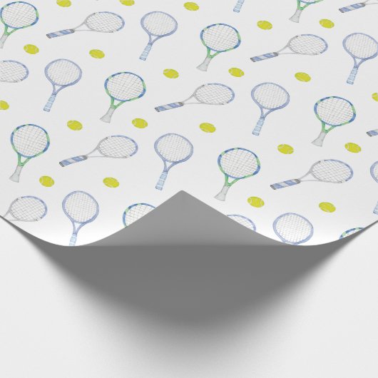 Racquets Geschenkpapier (Ecke)