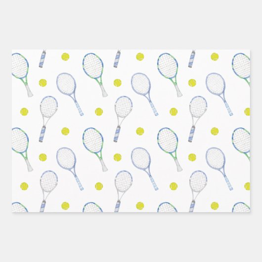 Racquets Geschenkpapier Set (Vorderseite 2)