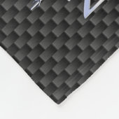 Racy Registered Nurse RN Silver Caduceus Snakes Fleecedecke (Ecke)