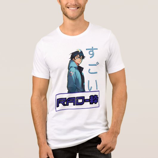 RAD-粋 Tri-Blend SHIRT (Vorderseite)