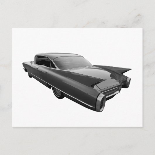 Rad 1960 Cadillac Postkarte (Vorderseite)