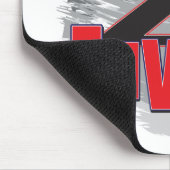 Rad 2 Live 2 BMX Reiter Mousepad (Ecke)