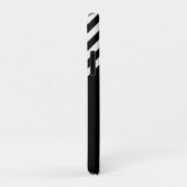 Rad/Anker des Schiffes, schwarzer Streifen/Gold Case-Mate iPhone Hülle (Hinten/Rechts)