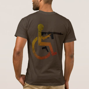 Rad & Armed - No Circle, Multi - Made in USA T-Shirt