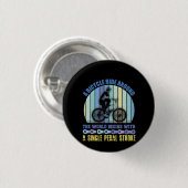 Rad Art A Fahrradtour Button (Vorne & Hinten)