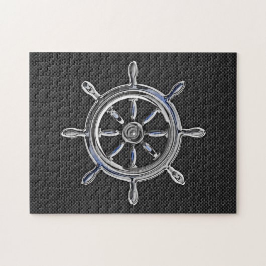 Rad auf Kohlenstoff-Faserart Puzzle (Horizontal)