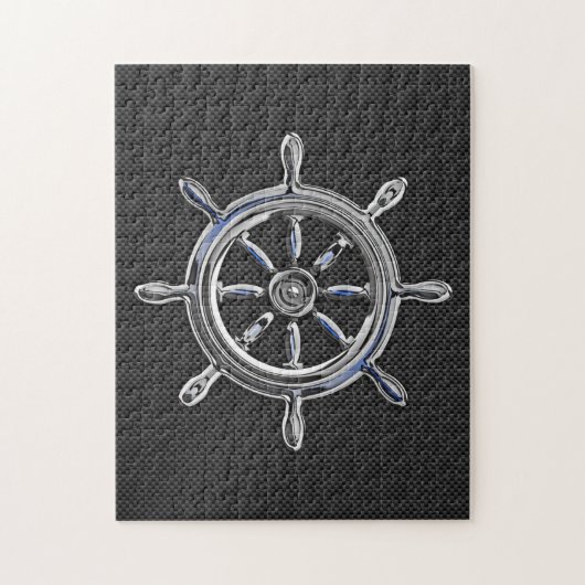 Rad auf Kohlenstoff-Faserart Puzzle (Vertikal)