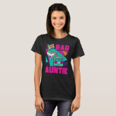 Rad Auntie 90s Aesthetic Nostalgia 1990's Retro Au T-Shirt (Vorne ganz)
