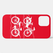 Rad Bicycle White Case-Mate iPhone Case (Rückseite (Horizontal))