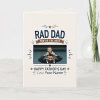Rad Dad - Du bist die beste Karte zum Vatertag