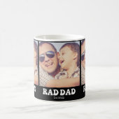 Rad Dad Est. Retro-Foto Kaffeetasse (Mittel)